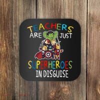 Teachers Are Just Superheroes In Disguise Coaster thumb 0