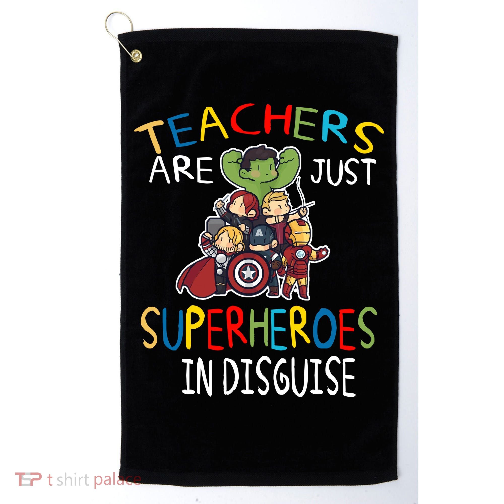 Teachers Are Just Superheroes In Disguise Golf Towel