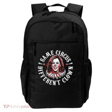 Trump Anti Kamala Harris Same Circus Different Clown Funny Gift Backpack