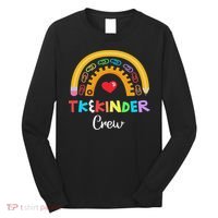Tk And Kinder Crew Tk Teacher Transitional Kindergarten Prek Long Sleeve Shirt thumb 0