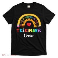Tk And Kinder Crew Tk Teacher Transitional Kindergarten Prek T-Shirt thumb 0