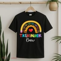 Tk And Kinder Crew Tk Teacher Transitional Kindergarten Prek T-Shirt thumb 2