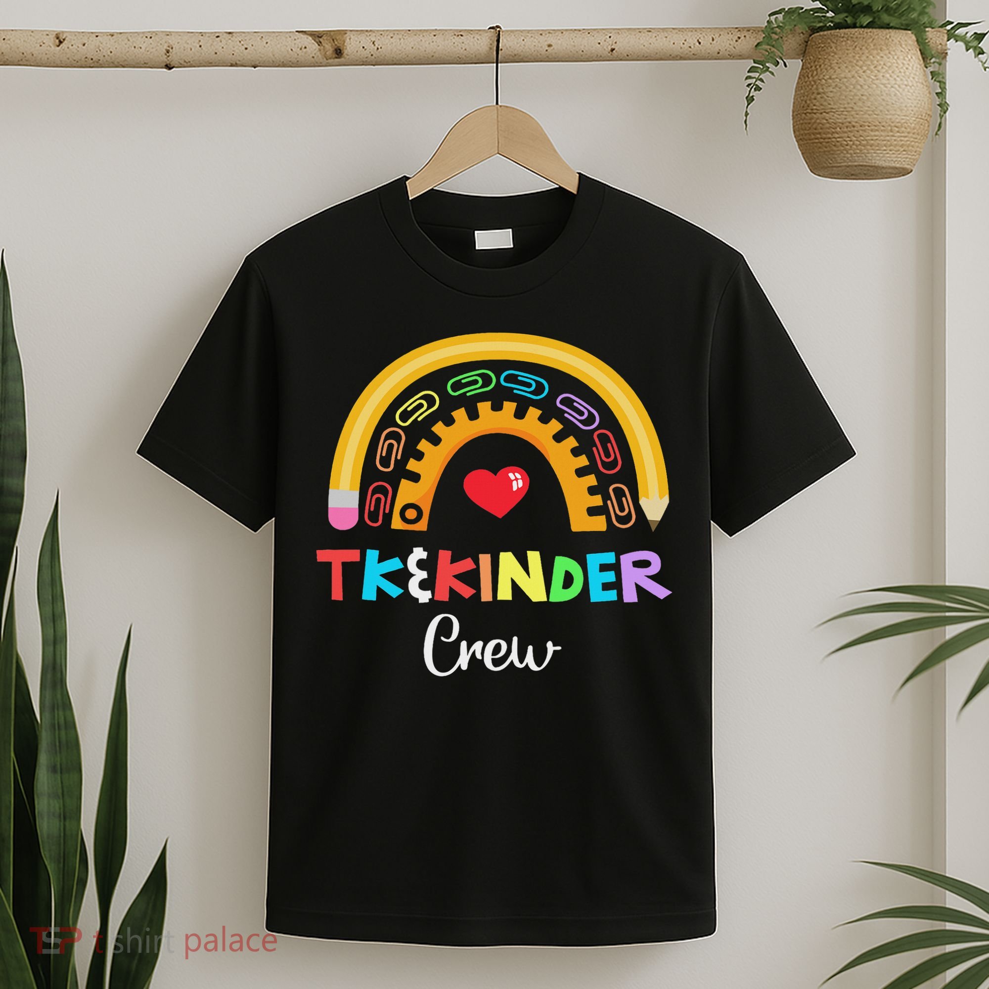 Tk And Kinder Crew Tk Teacher Transitional Kindergarten Prek T-Shirt