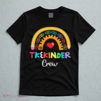 Tk And Kinder Crew Tk Teacher Transitional Kindergarten Prek T-Shirt thumb 5