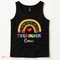 Tk And Kinder Crew Tk Teacher Transitional Kindergarten Prek Tank Top thumb 2