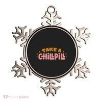 Take A Chill Pill Ornament thumb 0