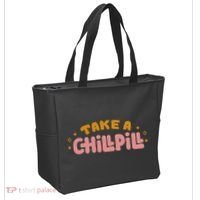 Take A Chill Pill Tote Bag thumb 2