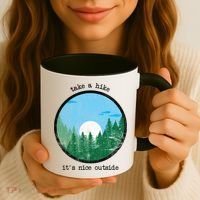 Take A Hike It's Nice Outside Coffee Mug thumb 3