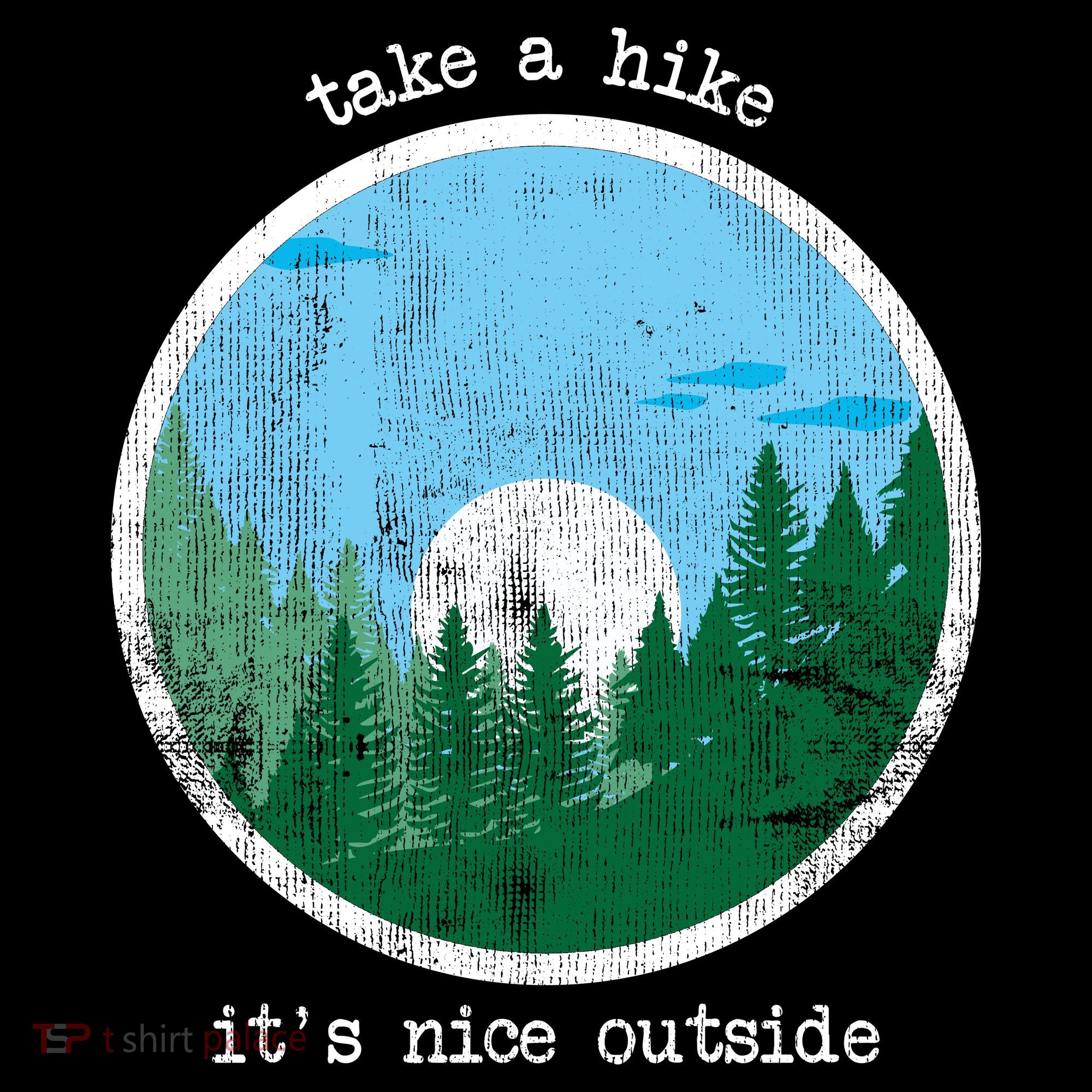 Take A Hike It's Nice Outside Kids Sweatshirt