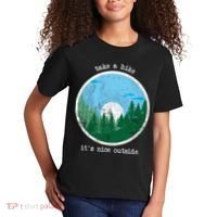 Take A Hike It's Nice Outside Kids T-Shirt thumb 2