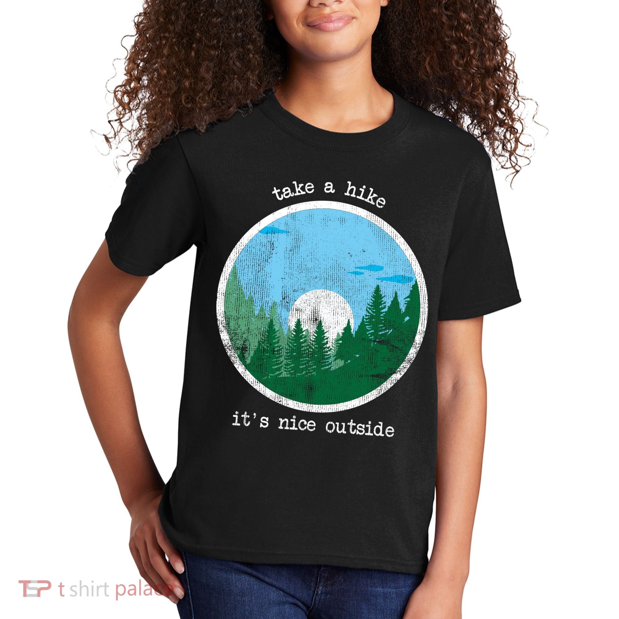 Take A Hike It's Nice Outside Kids T-Shirt