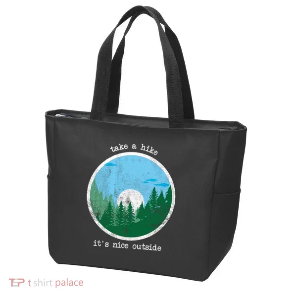 Take A Hike It's Nice Outside Tote Bag