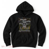 Take A Hike Outdoor Hiking And Camping Hoodie thumb 0