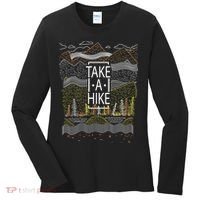 Take A Hike Outdoor Hiking And Camping Women's Long Sleeve Shirt thumb 0