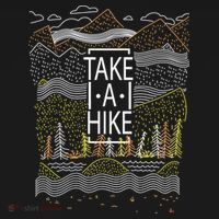 Take A Hike Outdoor Hiking And Camping Women's T-Shirt thumb 6