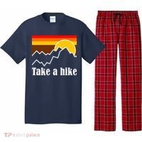 Take A Hike Sunset Funny Hiking Pajama Set thumb 0