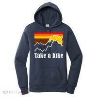 Take A Hike Sunset Funny Hiking Women's Hoodie thumb 0