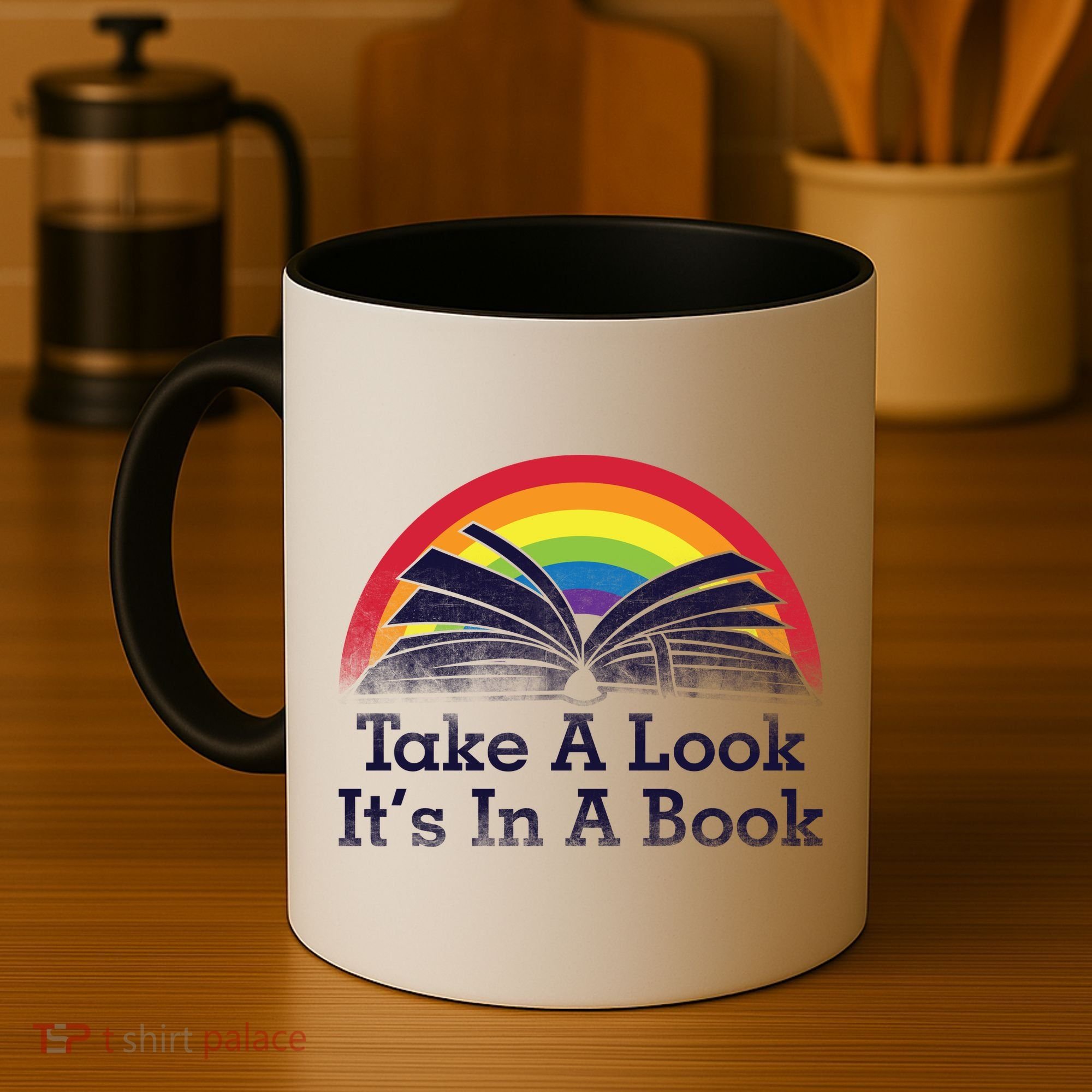 Take A Look, It's In A Book Coffee Mug