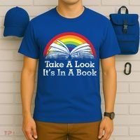 Take A Look, It's In A Book T-Shirt thumb 6