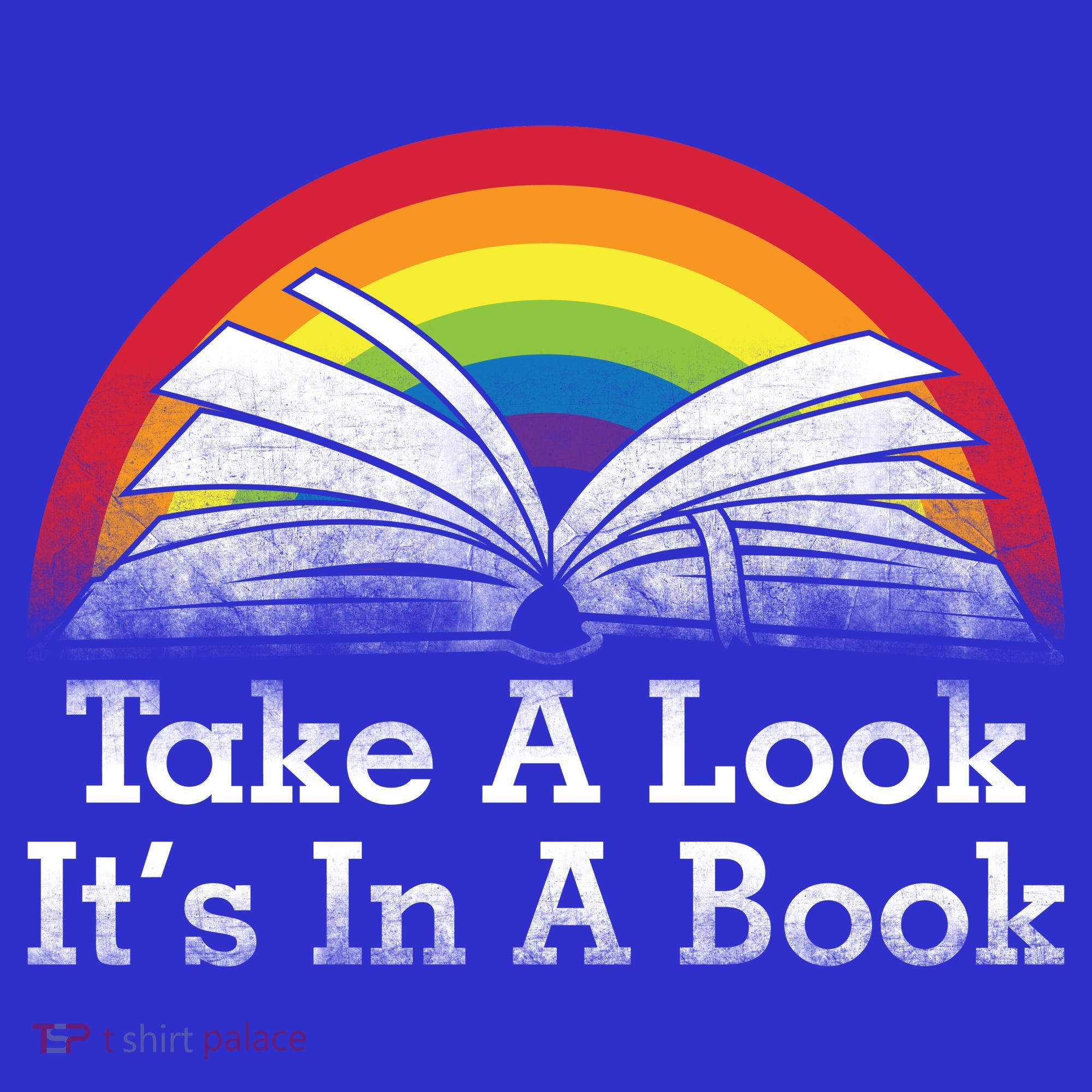 Take A Look, It's In A Book Button