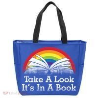 Take A Look, It's In A Book Tote Bag thumb 0