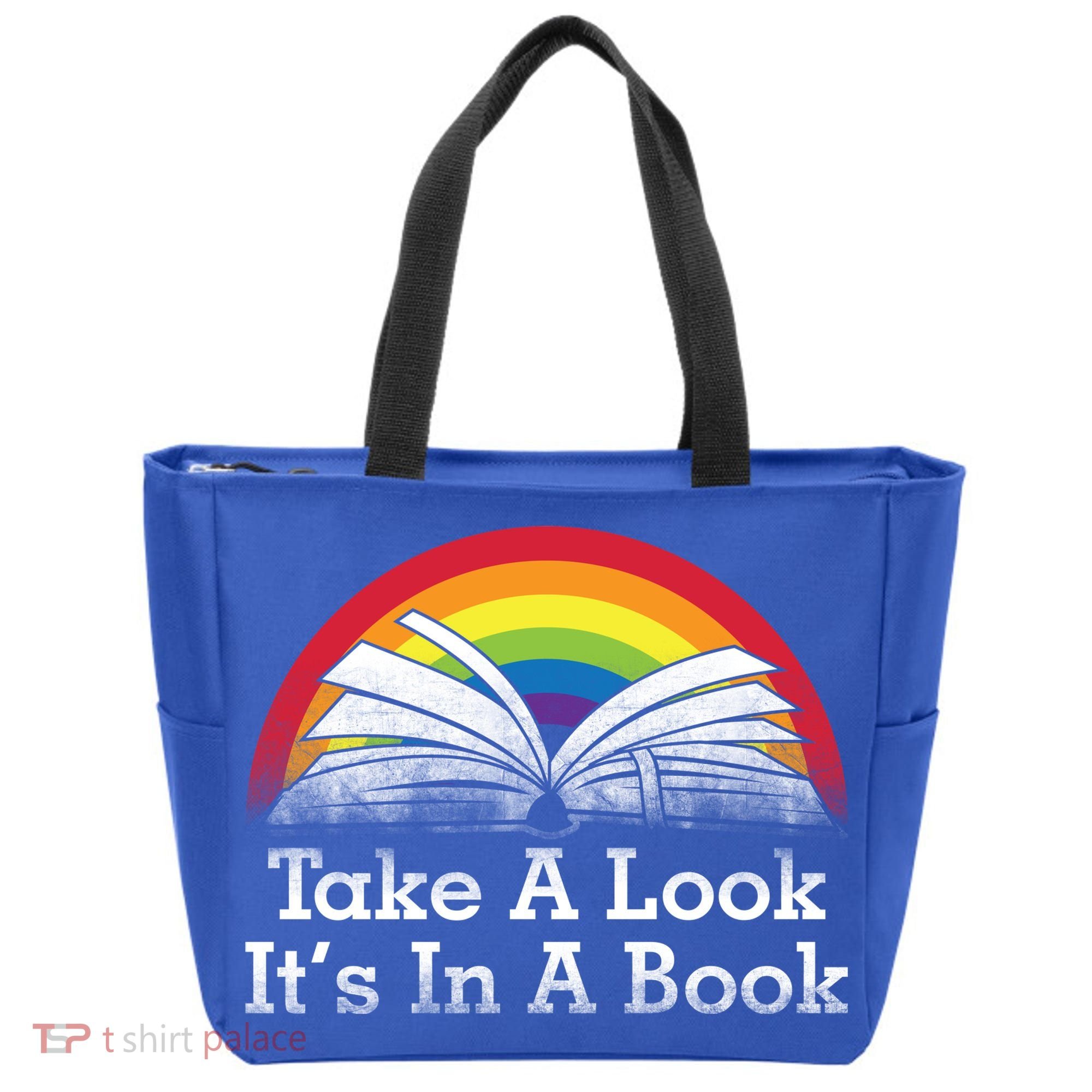 Take A Look, It's In A Book Tote Bag