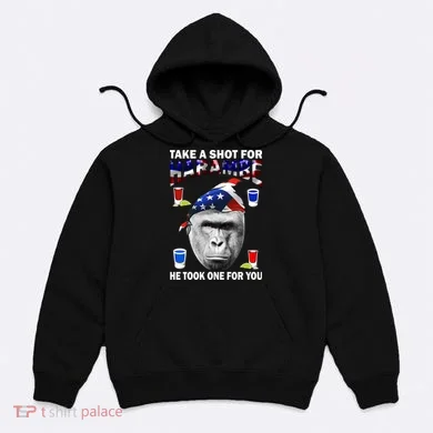 Take A Shot For Harambe Hoodie