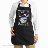 Take A Shot For Harambe Apron thumb 2