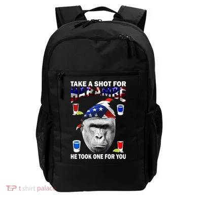 Take A Shot For Harambe Backpack