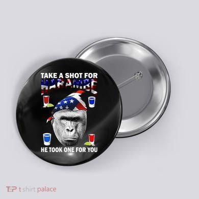 Take A Shot For Harambe Button