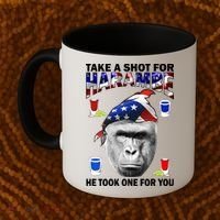 Take A Shot For Harambe Coffee Mug thumb 2