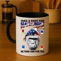 Take A Shot For Harambe Coffee Mug thumb 4