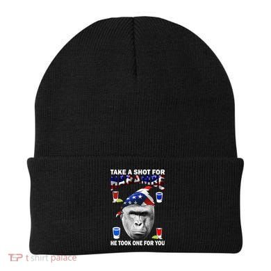 Take A Shot For Harambe Beanie