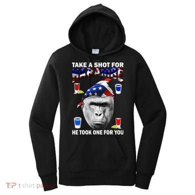 Take A Shot For Harambe Women's Hoodie