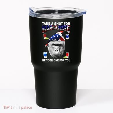 Take A Shot For Harambe Tumbler