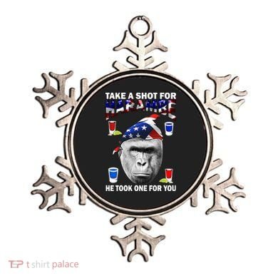 Take A Shot For Harambe Ornament