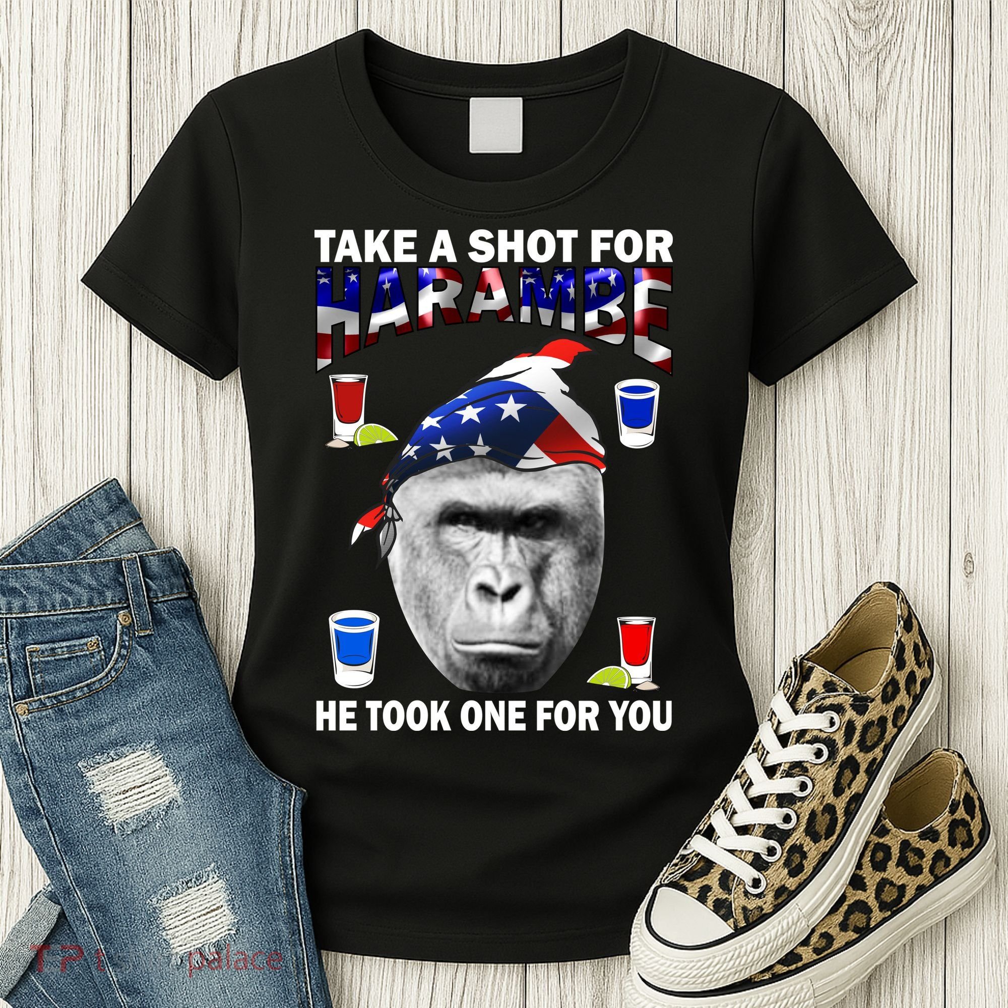 Take A Shot For Harambe Women's T-Shirt