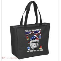 Take A Shot For Harambe Tote Bag thumb 2