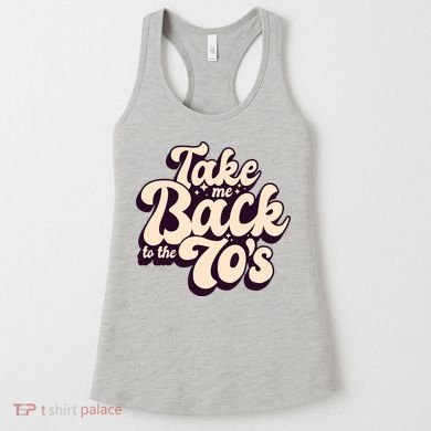 Take Me Back To The 70s Women's Tank Top