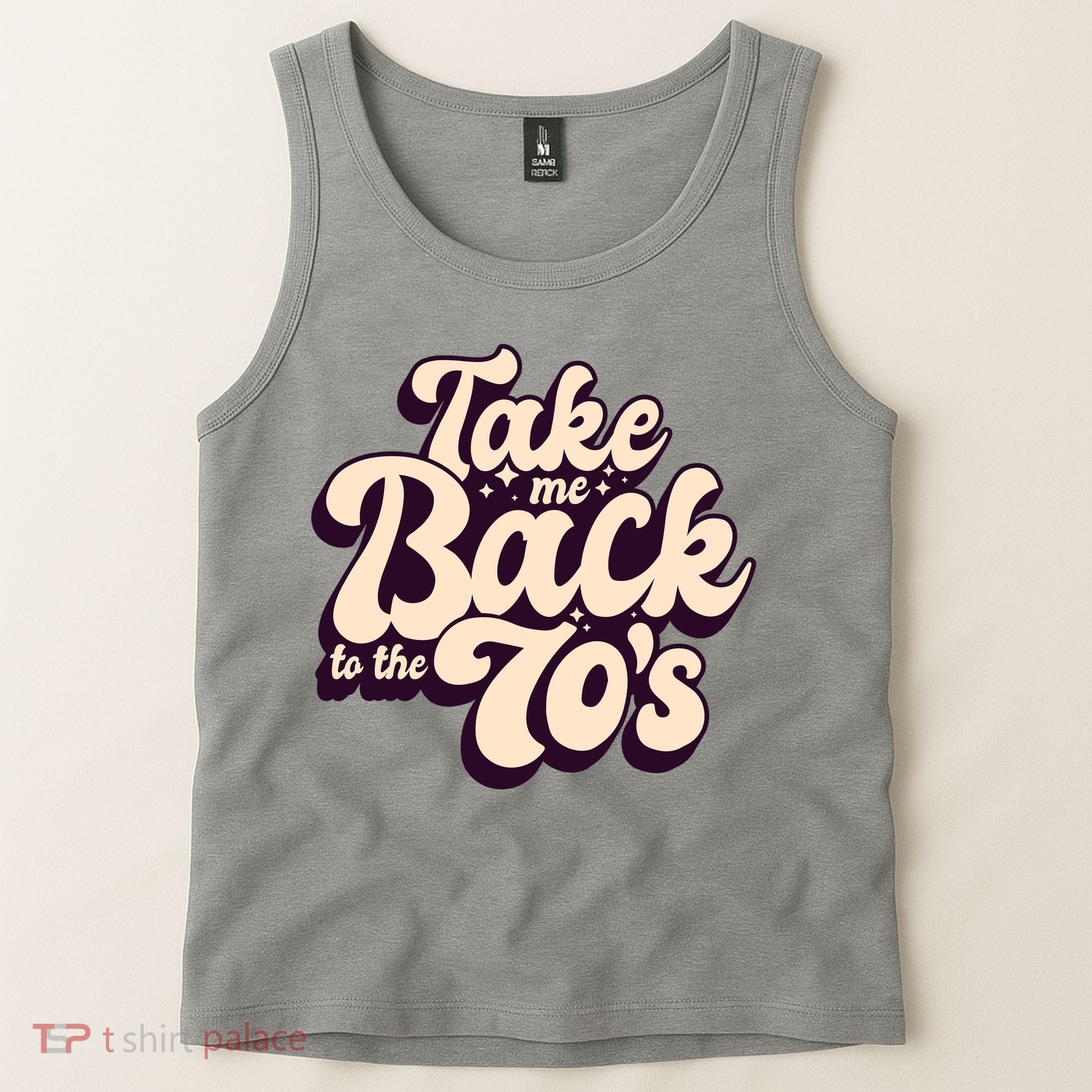Take Me Back To The 70s Tank Top