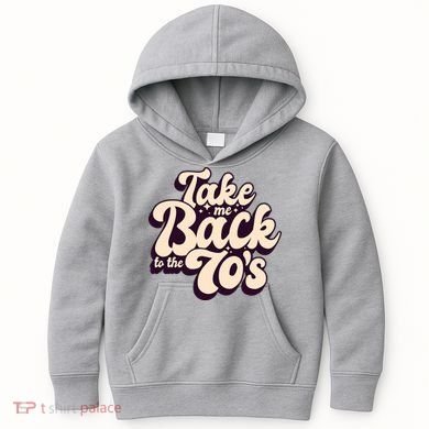 Take Me Back To The 70s Kids Hoodie