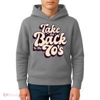Take Me Back To The 70s Kids Hoodie thumb 4