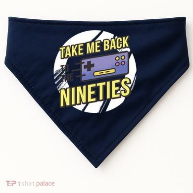 Take Me Back To The Nineties USA-Made Doggie Bandana