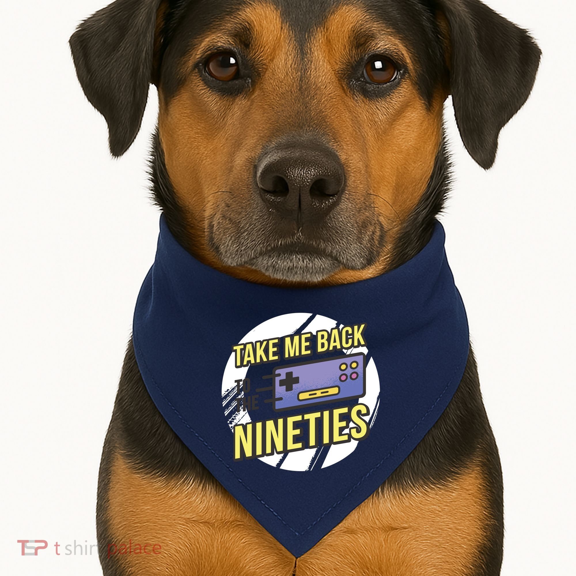 Take Me Back To The Nineties USA-Made Doggie Bandana