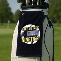Take Me Back To The Nineties Golf Towel thumb 2