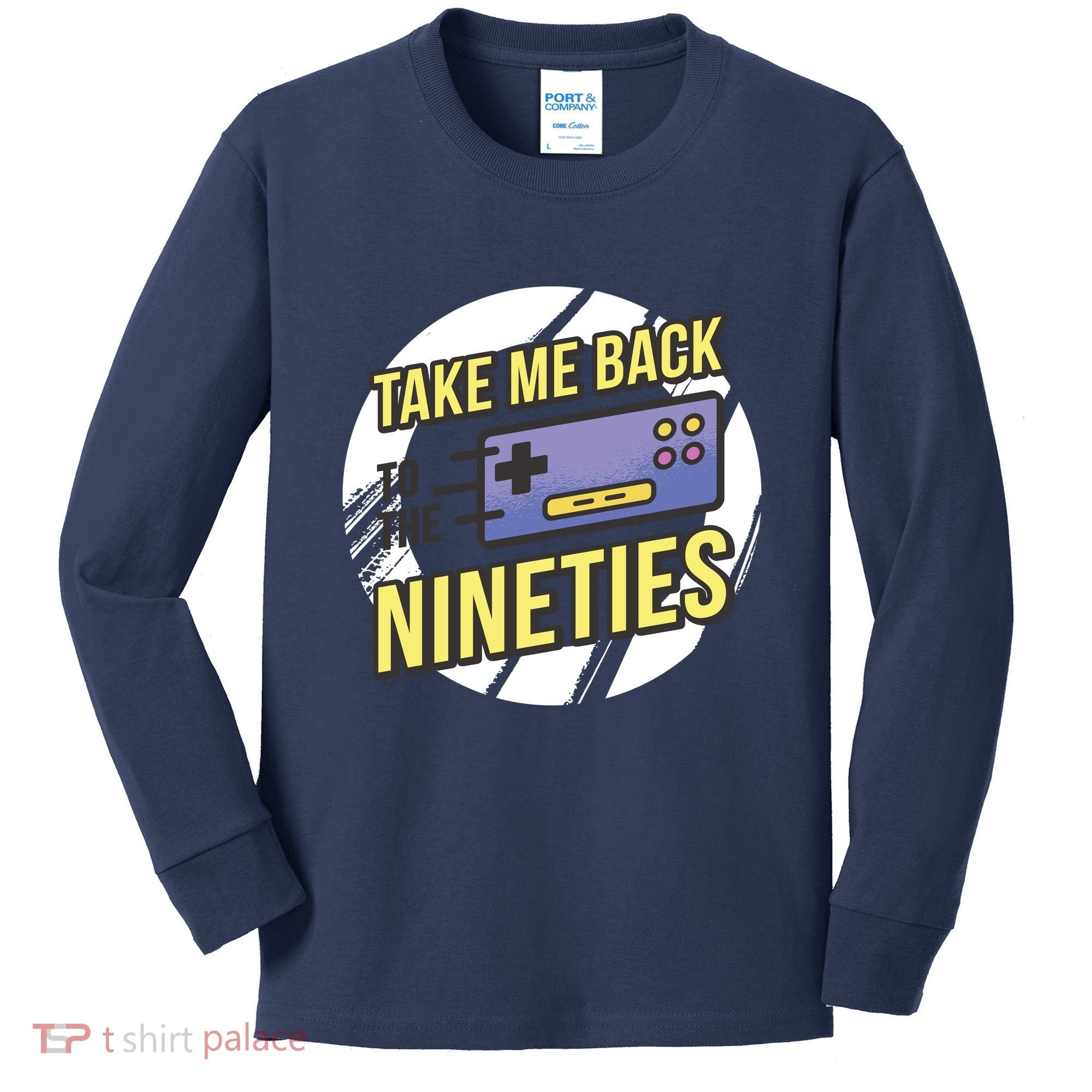 Take Me Back To The Nineties Kids Long Sleeve Shirt