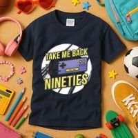 Take Me Back To The Nineties Kids T-Shirt thumb 3