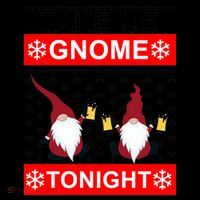 Take Me Gnome Tonight Ugly Christmas Coffee Mug thumb 5