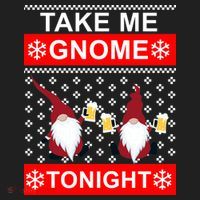 Take Me Gnome Tonight Ugly Christmas Hat thumb 2
