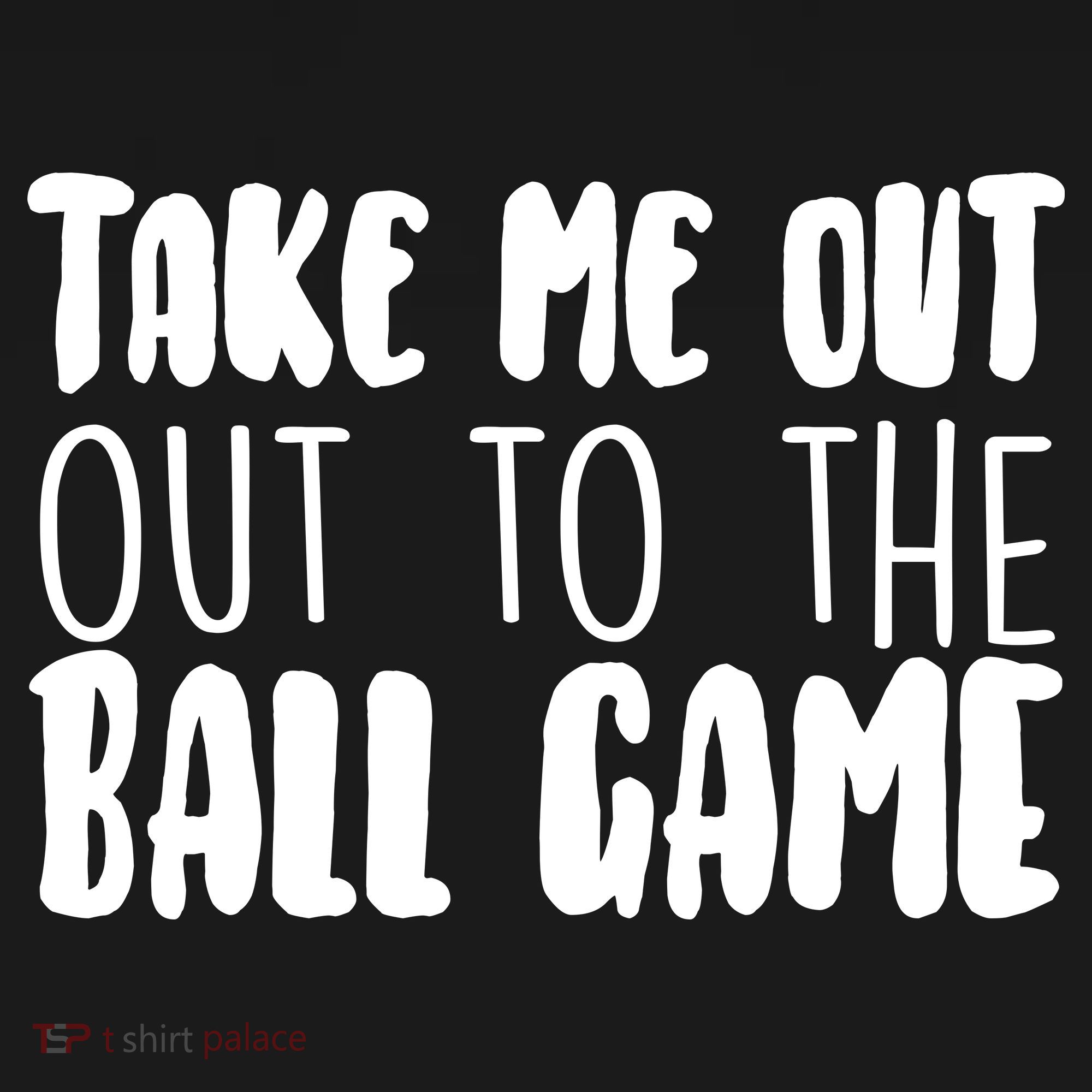 Take Me Out To The Ball Game Backpack
